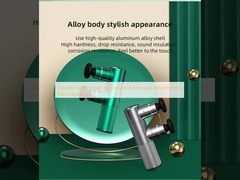 Διπλό κεφάλι έξυπνο όπλα μασάζ 8 Μίνι όπλα μασάζ