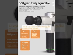 4 κεφάλια 5 ταχύτητες ασύρματο και επαναφορτιζόμενο συμπαγές μασάζ