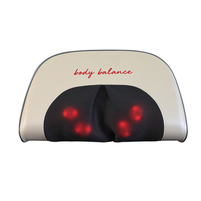 ποιότητας  4 Node Shiatsu Heated Pillow Massager 110V Auto Shut Off Black εργοστάσιο