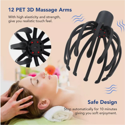 ποιότητας  Electric Octopus Claw Scalp Massager for Stress Relief and Increased Blood Circulation Package Contents 1 Head Massager εργοστάσιο