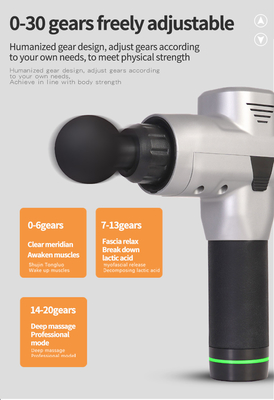 1KG Power Percussion βαθύ ιστό μασάζ 8 κεφαλές Cordless μασάζ όπλο