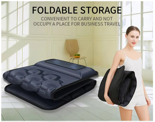 9 Επιλογές Φορητό Φουσκωτό Μαξιλάρι Πολύ Ευέλικτο Σχεδιασμό Επιλογή Στοχευμένης Περιοχής με Προσαρμοσμένες Ζώνες Μασάζ