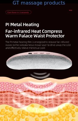 Ροζ μασάζ ζεστή ζώνη - ψηφιακή οθόνη